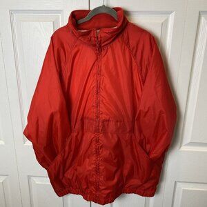 Red Windbreaker Jacket 2x